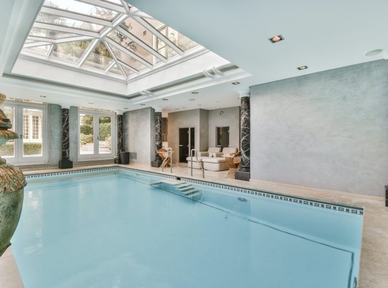 Large beautiful indoor swimming pool
